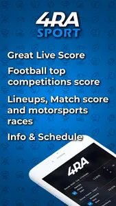 4RA Live Sports Events screenshot 0