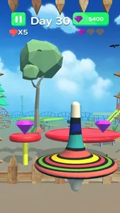 SpinTop – Physics Spinning Top screenshot 1