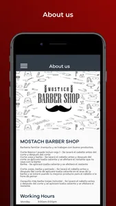 Mostach barber screenshot 4