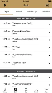 BodyMindLife Yoga & Pilates screenshot 1