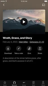 The Vine Community Church App screenshot 2