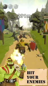 Orc Raid: Run of Rage screenshot 1