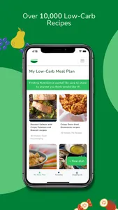 Nutrisense - Low Carb Recipes screenshot 0