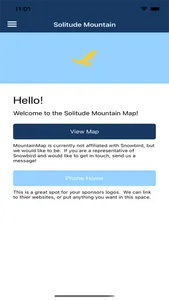 Solitude Mountain Map screenshot 0