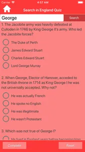 England History Quiz screenshot 6