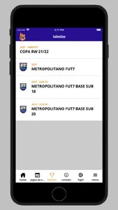 Liga RW Futebol 7 screenshot 1