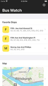 Pittsburgh Bus Watch screenshot 0