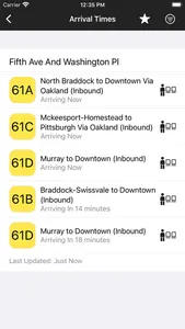 Pittsburgh Bus Watch screenshot 2