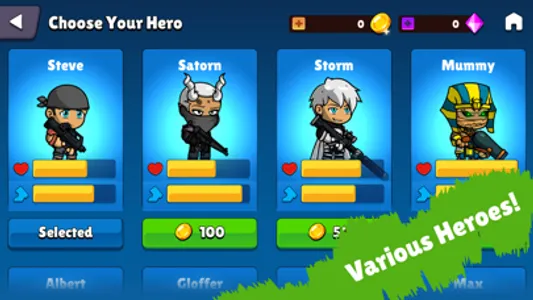 Shooting Heroes screenshot 1