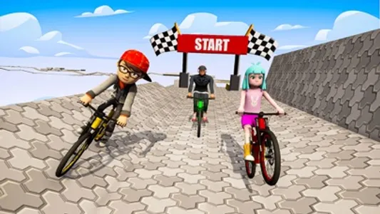 Fearless BMX Stunt Racing 3D screenshot 4