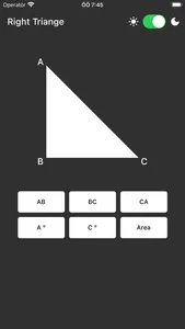 Triangle Calculator Pythagoras screenshot 3