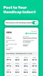 Leaderboard Golf, Inc. screenshot 2