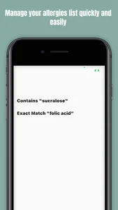 Food Alert: Avoid allergies screenshot 3
