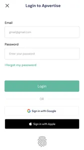 Apvertise screenshot 1