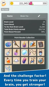 Steadily Brain Training screenshot 2