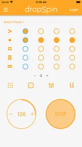 dropSpin Player screenshot 2