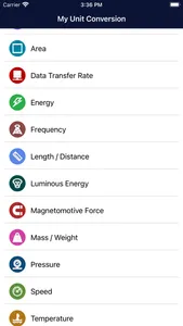 My Unit Conversion screenshot 0