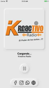 Kreactivo Radio screenshot 0