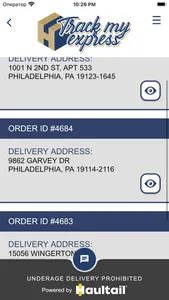 Track my express screenshot 3