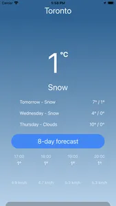 Weather App RN screenshot 2