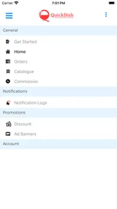 QuickDish Merchant App screenshot 2
