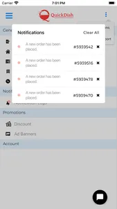 QuickDish Merchant App screenshot 6