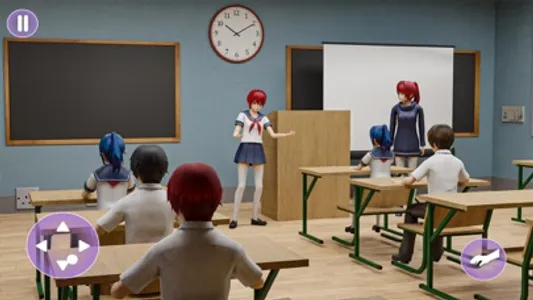 Anime Girl School Life screenshot 0