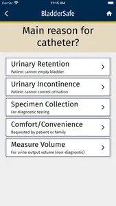 BladderSafe screenshot 2