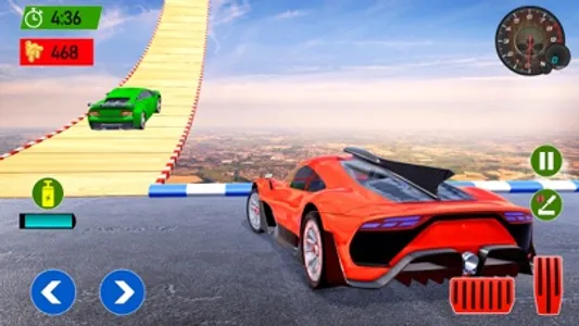 Superhero Stunts Car Games screenshot 0