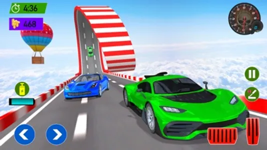 Superhero Stunts Car Games screenshot 2