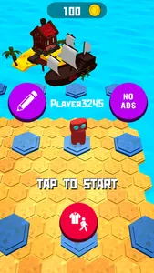 Falling Dash Mobile Royal Race screenshot 0