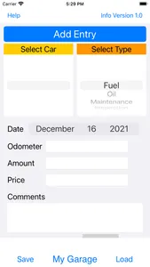 CarDatabase screenshot 0