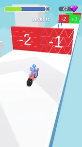 Human Vehicle: Rope-man 3d run screenshot 4