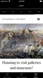 Galerije i muzeji screenshot 1