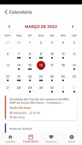 Calendas EBP screenshot 2