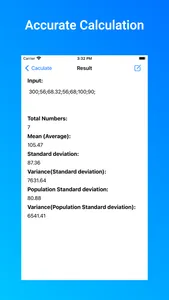 Standard Deviation Calculate screenshot 1