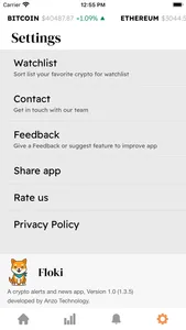 FLOKI: Crypto News App screenshot 2