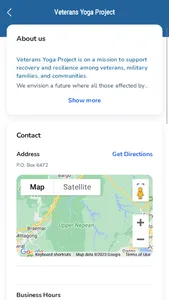Veterans Yoga Project screenshot 1