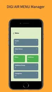 DigiAirMenu Manager screenshot 4