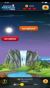 Learn French Verbs Game Extra screenshot 0