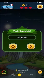 Learn French Verbs Game Extra screenshot 7