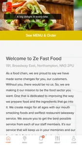 Ze Fast Food-Order Food Online screenshot 0