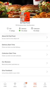 Ze Fast Food-Order Food Online screenshot 2