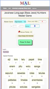 Javanese M(A)L screenshot 1