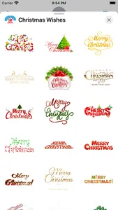 Cool Christmas Wishes Stickers screenshot 3