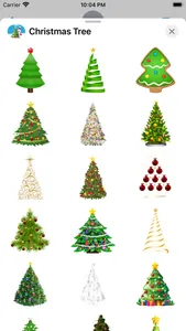 Cool Christmas Tree Stickers screenshot 1