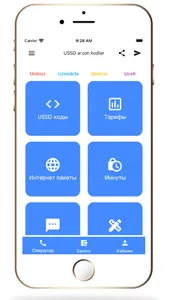 Arzon USSD kodlar app screenshot 4
