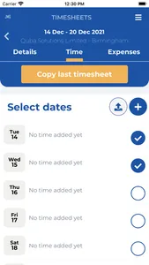 JMQ Construction E Timesheets screenshot 4