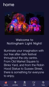 Nottingham Light Night screenshot 0