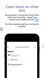 Group Gift Lists screenshot 2